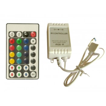 RGB контроллер 6A IR 72W 12V (28 кнопок)